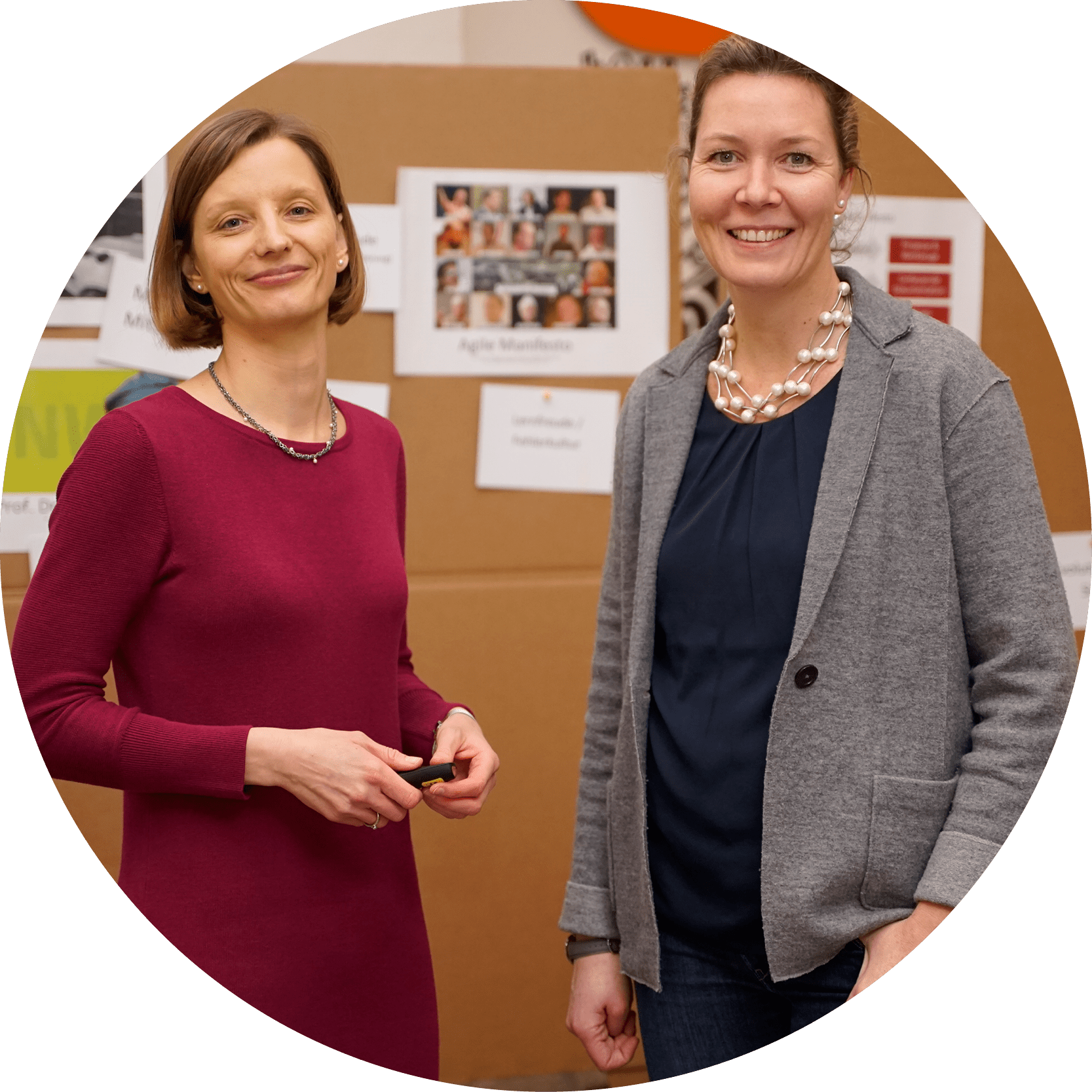 Pink Leadership Team Tessa Forsblad und Nina Kaienburg